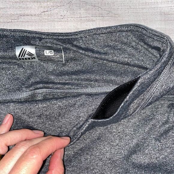 Reebok performance women L dri fit compression legging capris grey - Picture 4 of 10